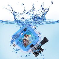 Kids Action Camera, 12MP 1080P HD Waterproof Video Digital Sports Camera with 32G SD Card for Boys Girls, Perfect for Swimming, Travel, Cycling, Outings, Diving, Surfing