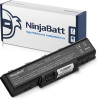 NinjaBatt Laptop Battery AS07A31 MS2220 for Acer AS07A32 AS07A41 AS07A51 AS07A52 AS07A71 AS07A72 AS07A73 AS07A74 Aspire 4220 4230 4310 4710 4920 5300 5442 - High Performance [6 Cells/4400mAh/48Wh]