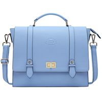 15.6-Inch Laptop-Briefcase-for-Women,Work-Bags Unique Laptop Messenger Bag Satche-Bag Laptop-Computer Bag with Professional Padded Compartment for Tablet Notebook Ultrabook-Baby Blue Jay