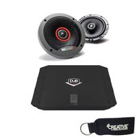 Jensen Dub Edition DUBa2100 2-Channel Amp + A Pair of MB Quart FKB-116 6.5" Coaxial Car Speakers