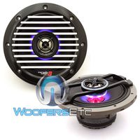 SM52 - Cerwin Vega 5.25" 50W RMS 3-Way Marine Coaxial Speakers