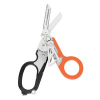 LEATHERMAN - Raptor Emergency Response Shears with Strap Cutter and Glass Breaker, Black-Orange with MOLLE Compatible Holster (FFP)