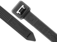 48 Inch Black UV Extra Heavy Duty HVAC Cable Tie - 50 Pack