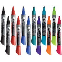 Quartet Dry Erase Markers, Whiteboard Markers, Chisel Tip, EnduraGlide, Assorted Colors, 12 Markers/Pack, 1 Case of 24 Packs, 288 Total (5001-20MA-CS)