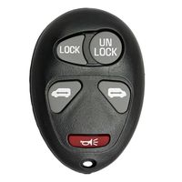 Keyless2Go Keyless Entry Car Key Fob Replacement for Vehicles That Use 5 Button L2C0007T Remote, Self-programming