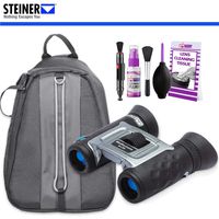 Steiner 8x22 BluHorizons Binoculars with Padded Backpack and Cleaning Kit