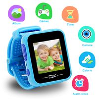 Gifts for 3-10 Year Old Boy Pussan Smart Watches for Kids Toddler Watch with Camera USB Charging Best Toy Christmas Birthday Gifts for Kids Smartwatch Kids Watches for Boys Girls VTech Kidizoom Blue