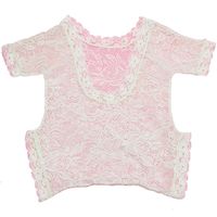 Makaor Baby Photography Props Outfit Newborn Infant Baby Girl Photography Prop Lace Romper Jumpsuit Princess Clothes (White, for 0-6 Months Baby)