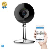 mySight2K by iLuv, Wi-Fi Cloud-Based 2K HD Video Camera for Home and Business Monitoring with 10s Preview, Motion and Noise Detection, Mobile Alerts, Two-Way Audio, Digital Zoom, and Night Vision