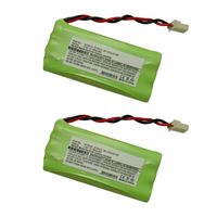 2pcs Exell Cordless Phone Battery Replaces 89-1333-01-00, BT5632, BT5872, CPH-517J, CBZ302V
