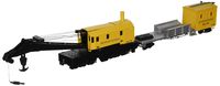 Bachmann Trains Pennsylvania Railroad (Yellow) Boom Crane and Tender