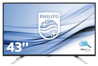 Philips Monitor Bdm4350uc 108cm 42.5in Ips Led 3840x2160 16:9 (Renewed)