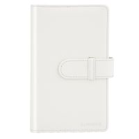 Sunmns Wallet PU Leather Photo Album for Fujifilm Instax Mini Instant Film (White)