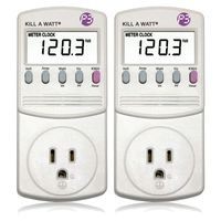 2 Pack P3 P4400 Kill A Watt Electricity Usage Monitor
