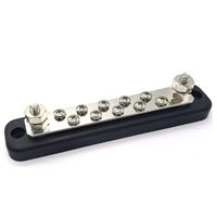 T Tocas 10 Terminal Common 150A BusBars - Power Ground Junction Distribution Block