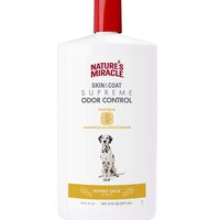 Nature's Miracle Natural Oatmeal Shampoo And Conditioner For Dogs, Honey Sage Scent 32 Ounces