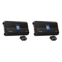 Planet Audio 4000W Class D Monoblock MOSFET 1 Ohm Car Audio Amplifier PL4000.1D (2 Pack)