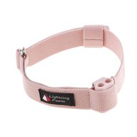 TXEsign Elastic Adjustable Armband Headset Holder Compatible with AirPods (Pale Pink, Short)