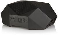 Bluetooth Speaker - Outdoor Tech Turtle Shell 3.0 - Black - Rugged Waterproof Speaker - Portable Hi-Fi Speaker - Shockproof - Dustproof Outdoor Speaker (Renewed)