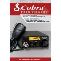 Cobra 19ULTRAIII 40 Channel Compact CB Radio with Illuminated Display Canadian Compliant