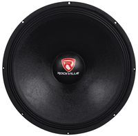 Rockville RVP18W4 1200 Watt 18" Mid-Bass Driver Car Audio Speaker Mid-Range