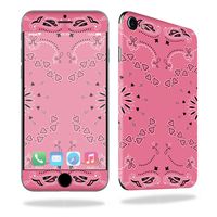 MightySkins Skin Compatible with Apple iPhone 7 - Pink Bandana | Protective, Durable, and Unique Vinyl Decal wrap Cover | Easy to Apply, Remove, and Change Styles | Made in The USA