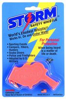 All Weather Whistles Safety Whistle - The Storm Survival Crime Whistle - Easy to Hold and Extremely Loud