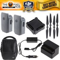 DJI Fly More 2 Battery Accessory Bundle for Mavic Includes Case, Car Charger, Charger Hub, Power Bank Adapter and Extra Propellers
