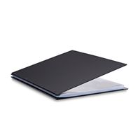 Pina Zangaro Vista A3 Portrait Screwpost Binder Onyx, Includes 20 Pro-Archive Sheet Protectors (34094)