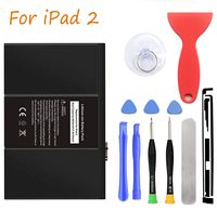 HDCKU Battery Replacement Kit for Apple iPad 2 2nd Generation A1395,A1396,A1397 with Full Repair Tools Set(1 Year Warranty)