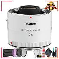 Canon Extender EF 2X III (International Model) + 3 Pcs Filter Kit + Cleaning Kit