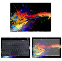 decalrus - Protective Decal Paint Splatter Skin Sticker for Lenovo Yoga Book C930 (10.8" Screen) case Cover wrap LEyogaBkC930-63