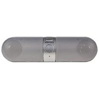 Billboard Bluetooth Wireless Speaker With Enhanced Bass, TF Card and USB Flash Drive Slots - Silver