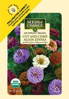 Seeds of Change Certified Organic Cut and Come Again Zinnia