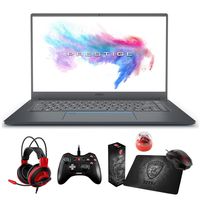 MSI PS63 Modern-096 (i7-8565U, 16GB RAM, 512GB SATA SSD, NVIDIA GTX 1050Ti 4GB, 15.6" Full HD, Windows 10) Professional Laptop