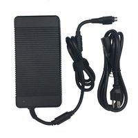 330W Power AC Adapter Supply Compatible for MSI Alienware X711 DM3G GT83VR GT73VR GT80 Clevo P370SM-A P775DM3 ADP-330AB D Charger Supply 4 Holes Clevo X7200 P370EM