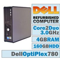 Dell OptiPlex /Intel Core 2 Duo E8400 @ 3.00 GHz/New 4Gb DDR2/160 Gb/DVD-RW/WINDOWS 7 PRO 64 BIT - (Certified Reconditioned)