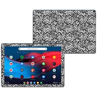 MightySkins Skin Compatible With Google Pixel Slate 12.3" (2018) - Abstract Black | Protective, Durable, and Unique Vinyl Decal wrap cover | Easy To Apply, Remove, and Change Styles | Made in the USA