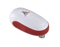 Tornado F4 Can Opener - New and Improved - Safest, fastest, Easiest Hands-Free Can Opener (White/Red)