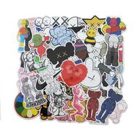 Sesame Street Toy Anime Sticker - Laptop Sticker Water Bottle Travel Case Motorcycle Skateboard Helmet Vinyl Waterproof Supreme Sticker (65pcs)