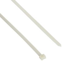 South Main Hardware 848254 40-in, 25-Pack, 175-lb, Natural, Standard Nylon Cable Tie, Piece