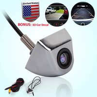 Backup Parking Camera Universal Car Rear Front Side View Camera 170 Degree Wide Angle Waterproof CCD Imaging High Definition Cameras Kit Easy Installation with 2-Year Warranty