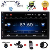 Backup Camera Included! Eincar Android 6.0 Marshmallow Car Stereo Radio with 7" Digital Touch Screen Double 2 Din Head Unit Support Steering Wheel Control Bluetooth 4.0 Mirror Link AUX USB 3G/4G WiFi