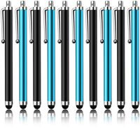 Bargains Depot 10 x SILM / ACCURATE / Sensitive Capacitive Stylus/styli Universal Touch Screen Pen for all touch Screen devices including ipad ,iphone, Tablet PC & eReader Devices and smart Phones