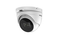 Hikvision 4K 8MP Turbo HD Analog 4-in-1 Motorized Varifocal 2.7~13.5 mm Lens Outdoor Dome Turret Camera DS-2CE79U1T-IT3ZF, IP67 Rated for Outdoor Use, 60m IR Distance, OSD menu