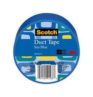 Scotch Duct Tape, Sea Blue, 1.88-Inch by 20-Yard, 6-Pack