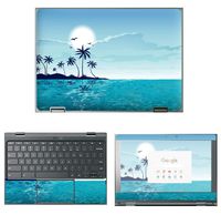 decalrus - Protective Decal Beach Skin Sticker for Lenovo 500E ChromeBook (11.6" Screen) case Cover wrap LEChromebook500E-96