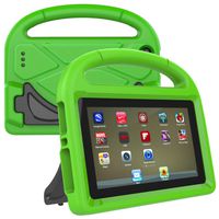 RTYou New Amazon Kindle Fire HD 8 ShockProof Protective Shell/Skin Case,Kids EVA Safe Rubber Stand Handle Case For Amazon Kindle Fire HD 8 2017 7th (Green)
