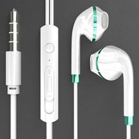 Jingjing1 Wired Earphone Headset In-Ear Earbuds Headphones with Microphone For Phone/PC