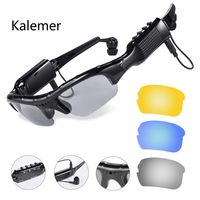 Averxi New Packet Bluetooth Sunglasses Outdoor Sports MP3 Camera,KL339 Mini Dv Video Camera for Fishing,Driving,Riding,Motorcycle